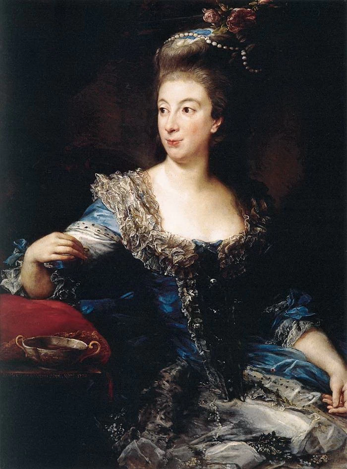 Ritratto della contessa di San Martino - .Museo Thyssen, Bornemisza, Madrid, Batoni Pompeo